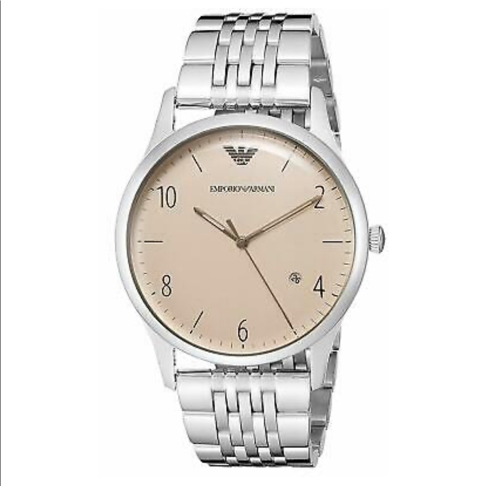 Men’s Emporio Armani 1881 Stainless Steel Watch